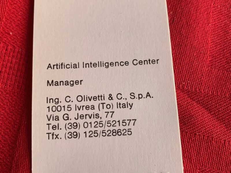 Olivetti AI Center