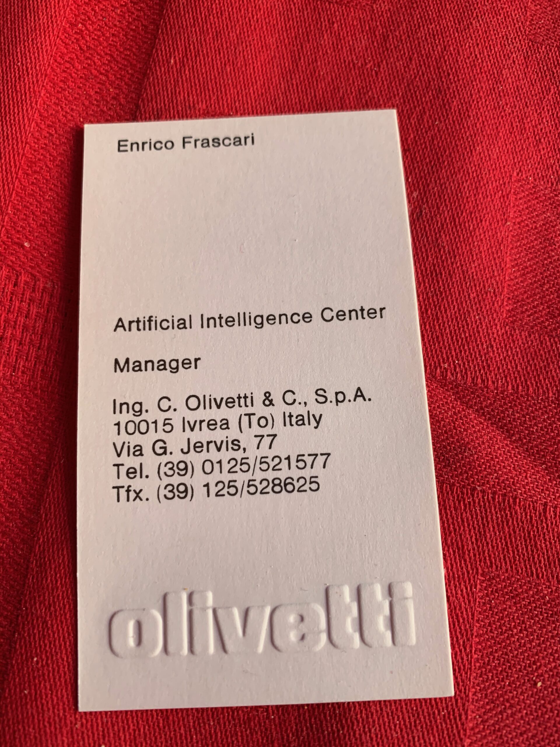 Olivetti AI Center